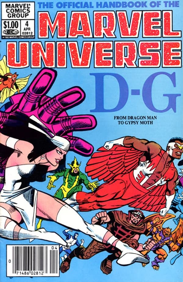The Official Handbook of the Marvel Universe #4 cover