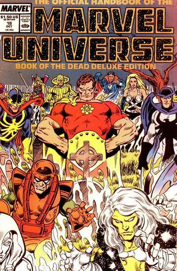 The Official Handbook of the Marvel Universe #18 cover