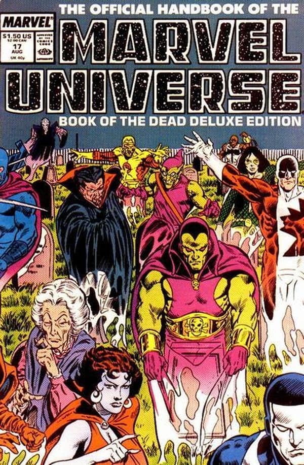 The Official Handbook of the Marvel Universe #17 cover