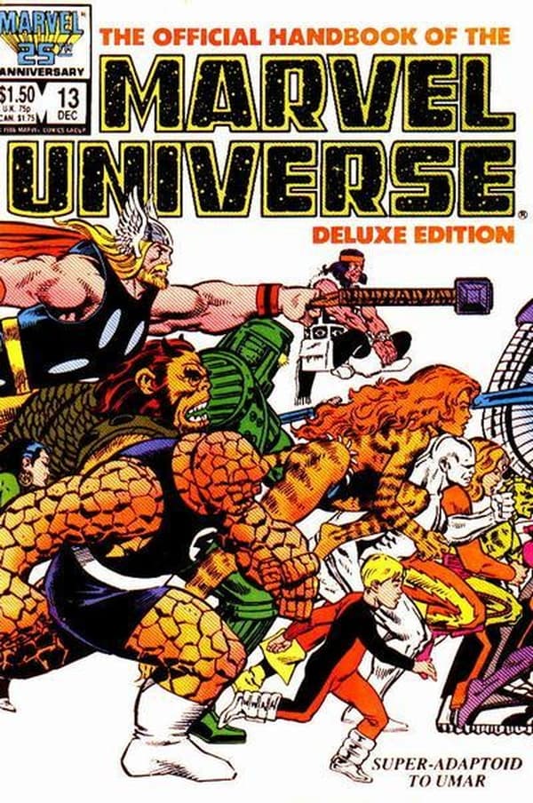 The Official Handbook of the Marvel Universe #13 cover