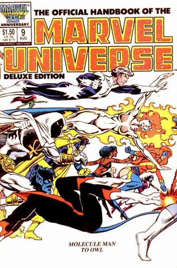 The Official Handbook of the Marvel Universe #9 cover