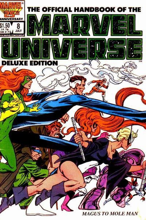 The Official Handbook of the Marvel Universe #8 cover