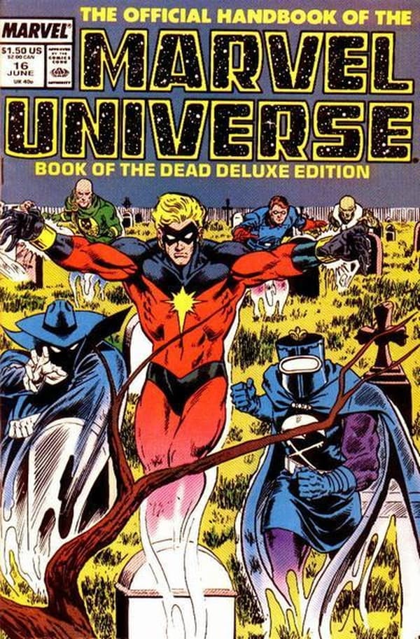 The Official Handbook of the Marvel Universe #16 cover