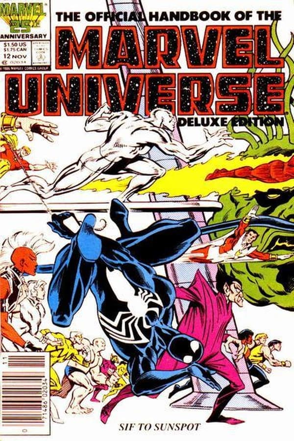 The Official Handbook of the Marvel Universe #12 cover