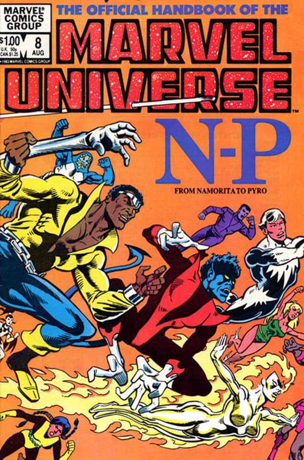 The Official Handbook of the Marvel Universe #8 cover