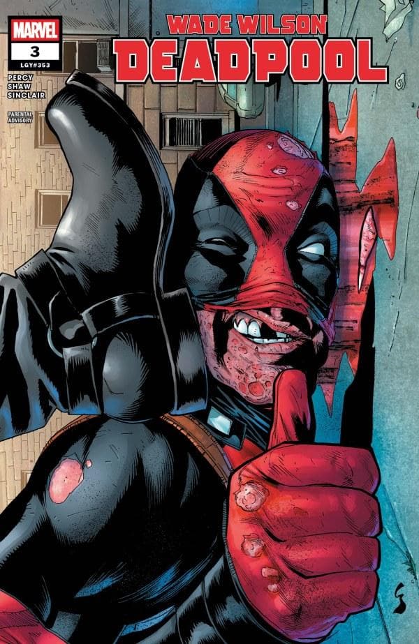 Wade Wilson: Deadpool #3 cover
