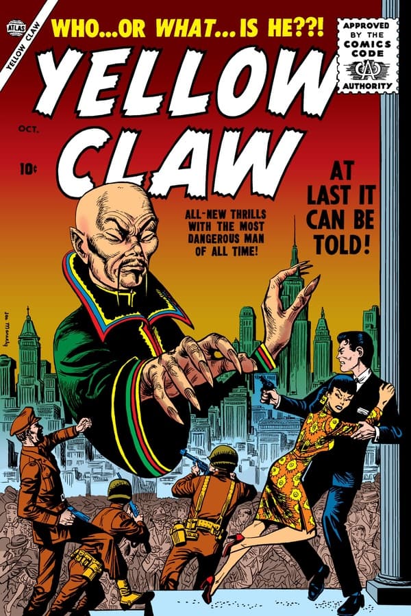 Yellow Claw cover — © Marvel Comics