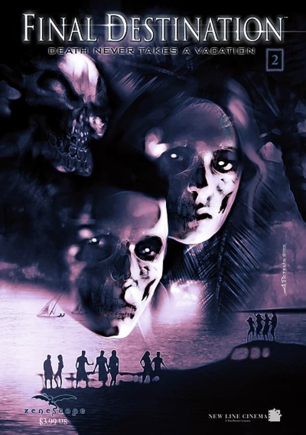 Final Destination: Death Never Takes A Vacation #2 cover