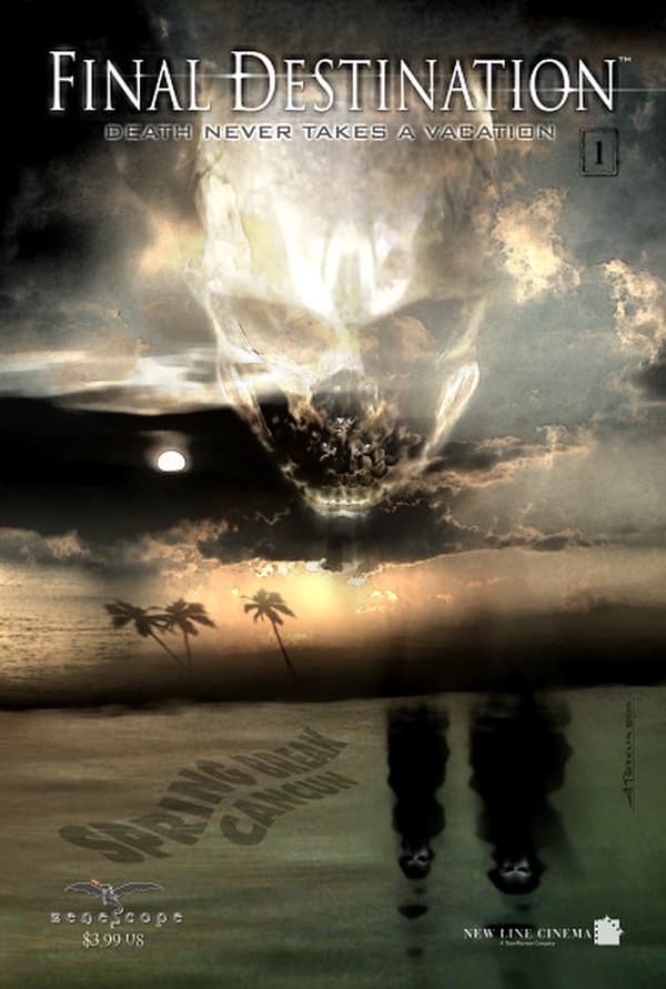 Final Destination: Death Never Takes A Vacation #1 cover