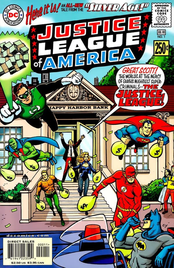 Silver Age: Justice League of America #1 cover