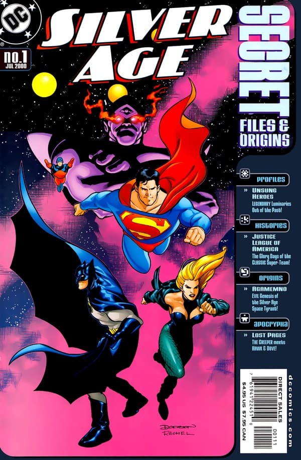 Silver Age Secret Files #1 cover