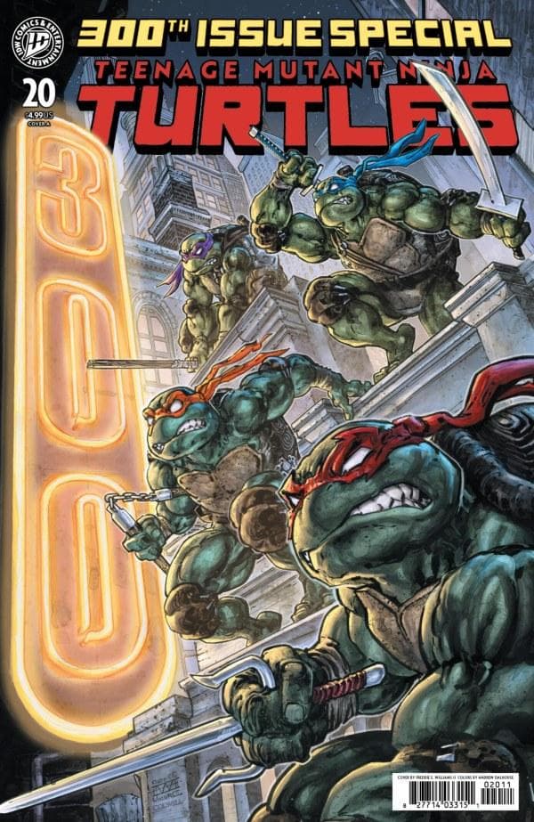Teenage Mutant Ninja Turtles #20 cover