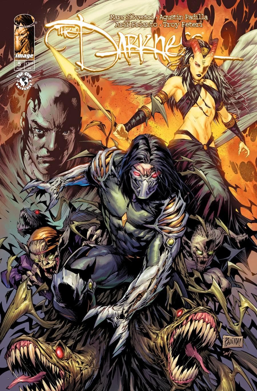 The Darkness #5 cover