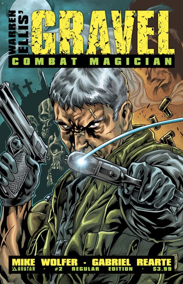 Gravel: Combat Magician #2 cover