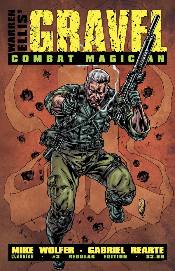 Gravel: Combat Magician #3 cover