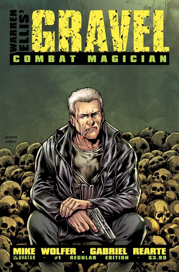 Gravel: Combat Magician #1 cover