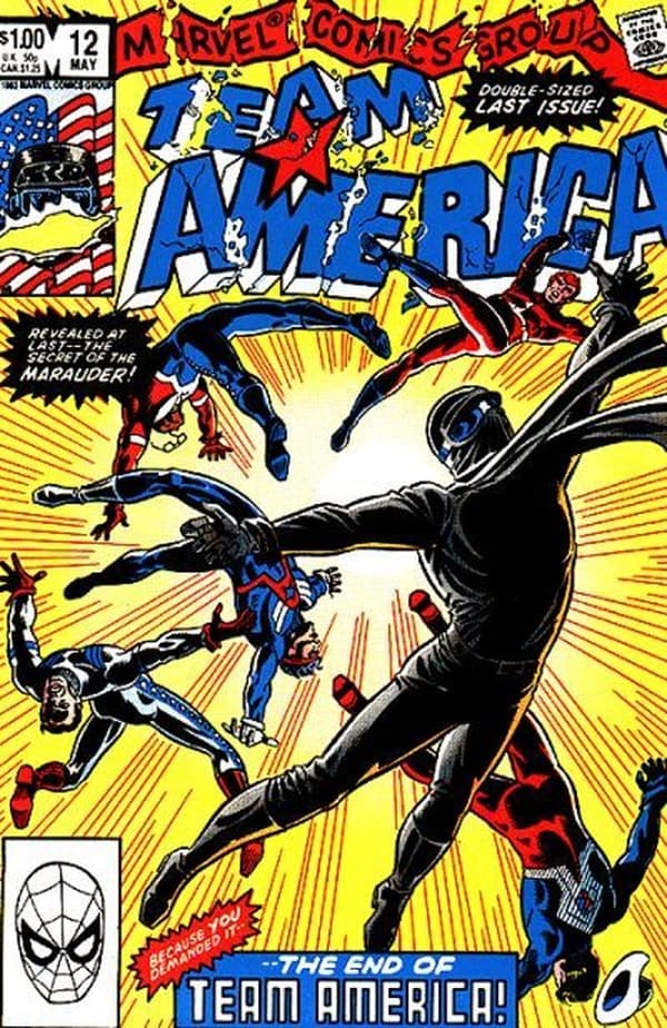 Team America #12 cover