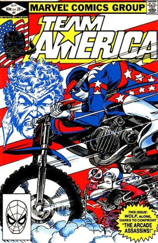 Team America #4 cover