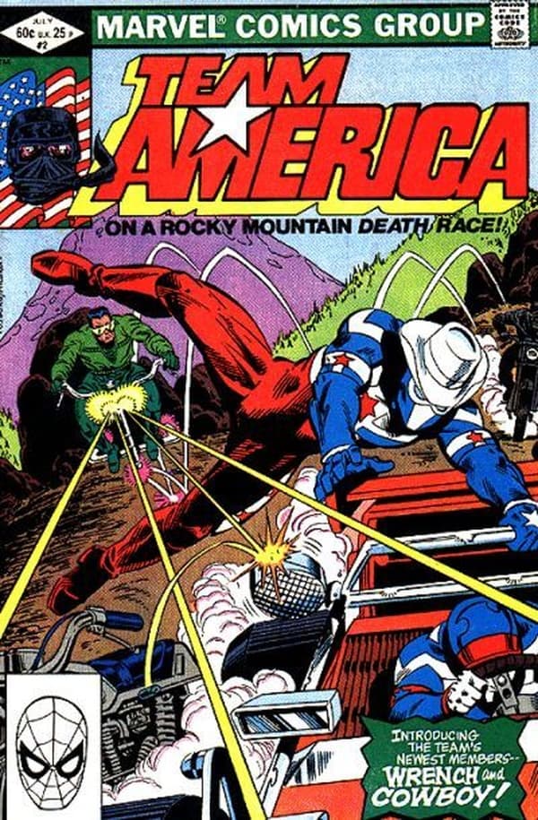 Team America #2 cover