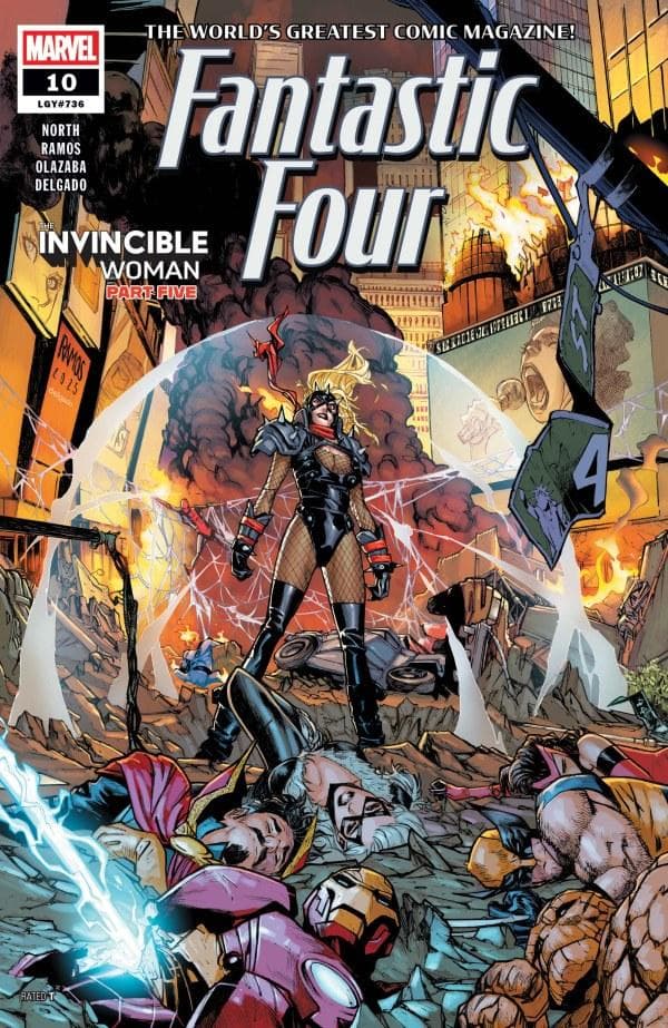Fantastic Four #10 cover