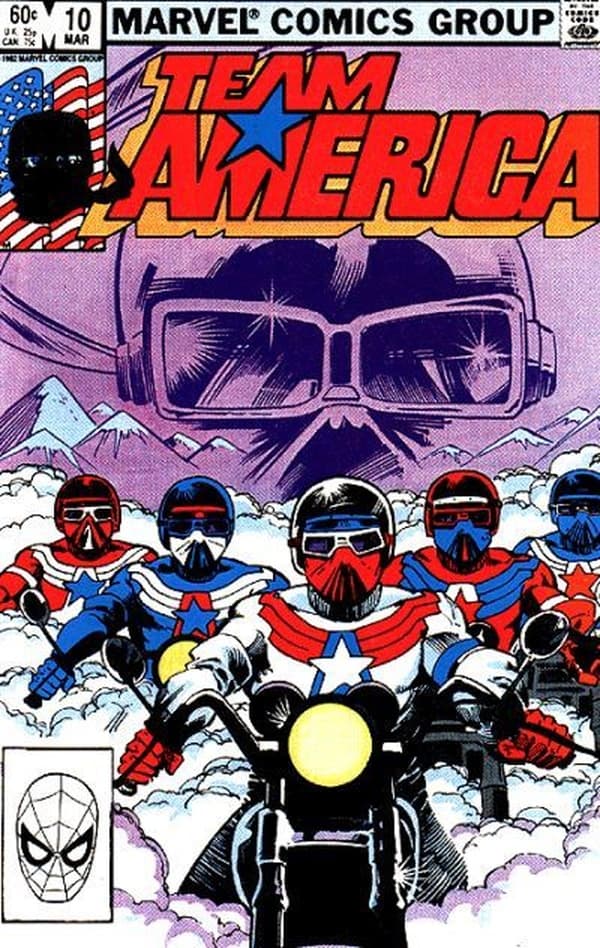 Team America #10 cover