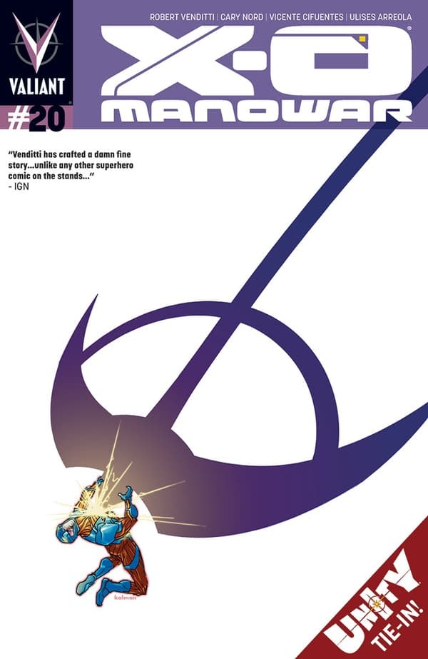 X-O Manowar #20 cover