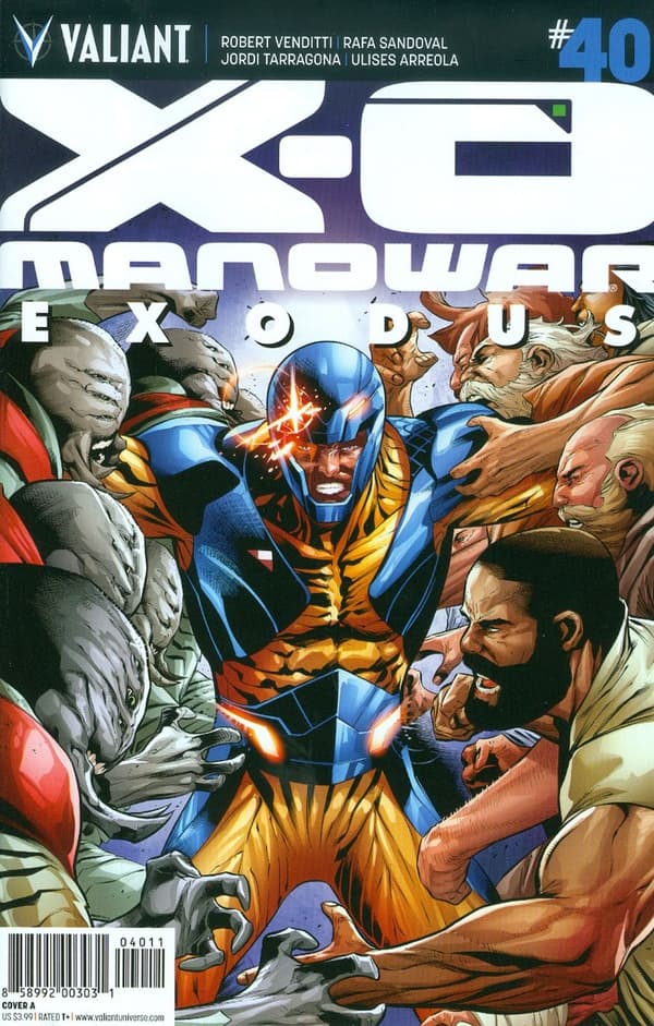 X-O Manowar #40 cover