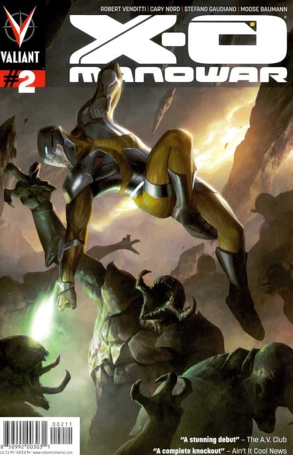 X-O Manowar #2 cover