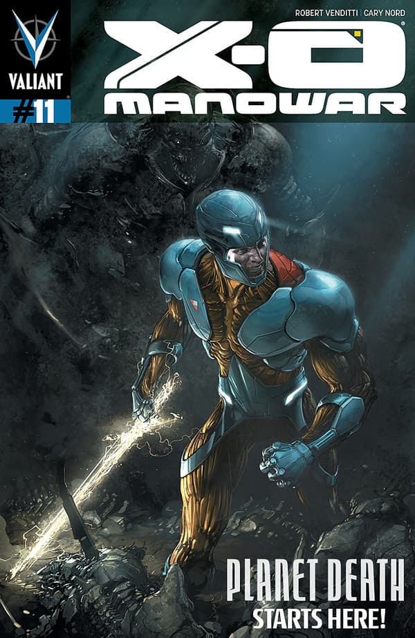 X-O Manowar #11 cover