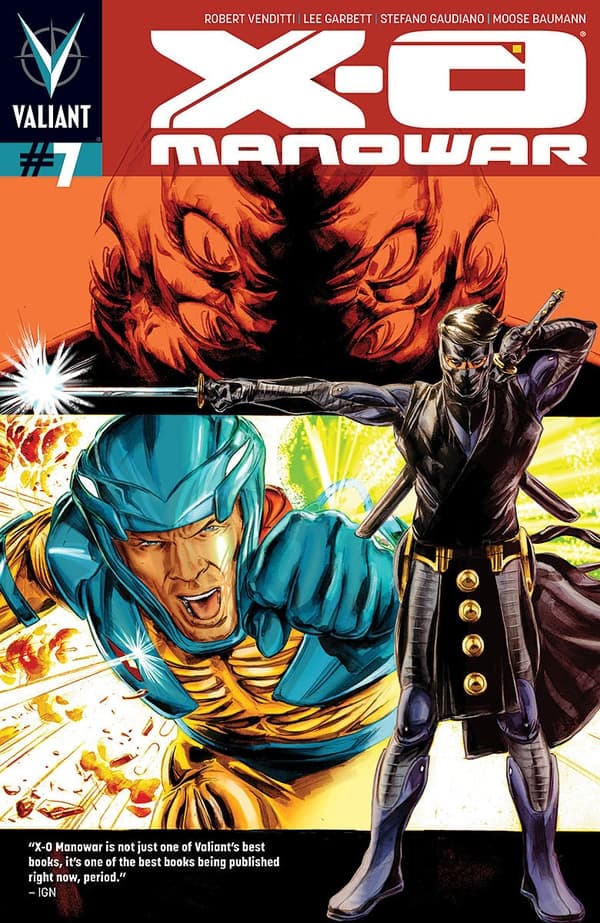X-O Manowar #7 cover