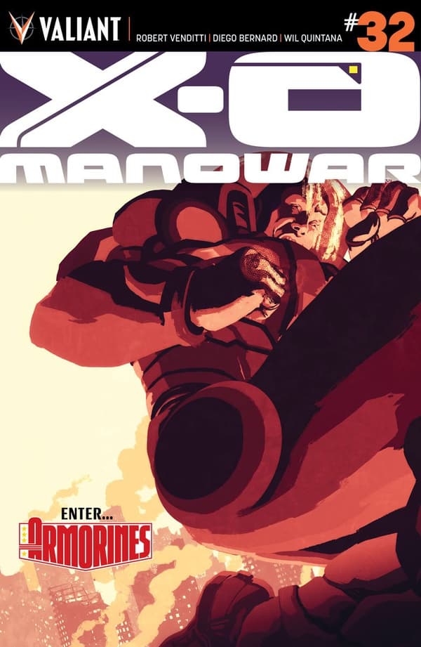 X-O Manowar #32 cover