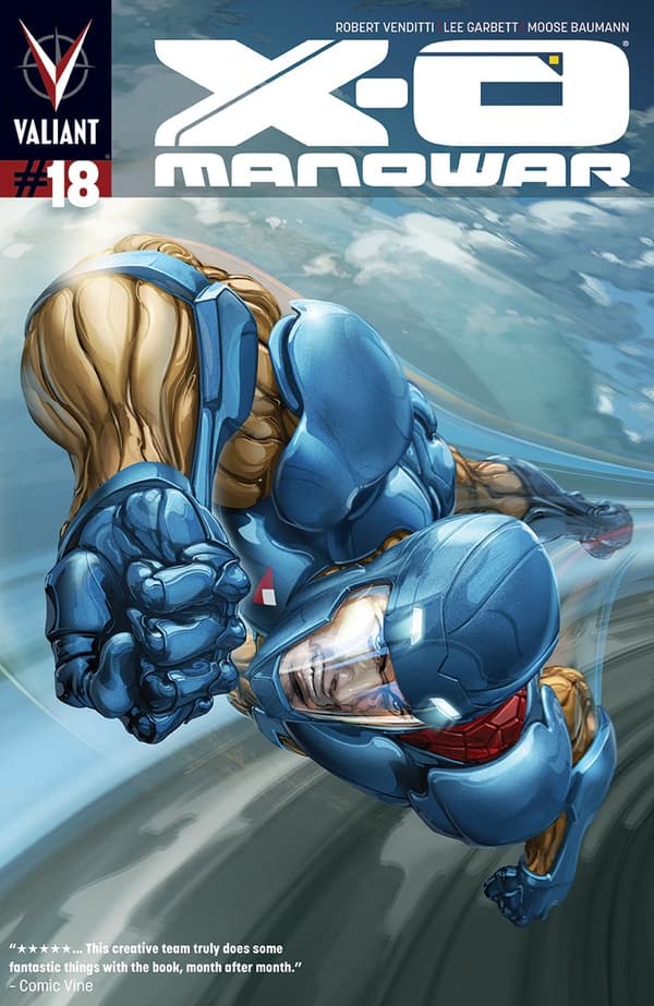 X-O Manowar #18 cover