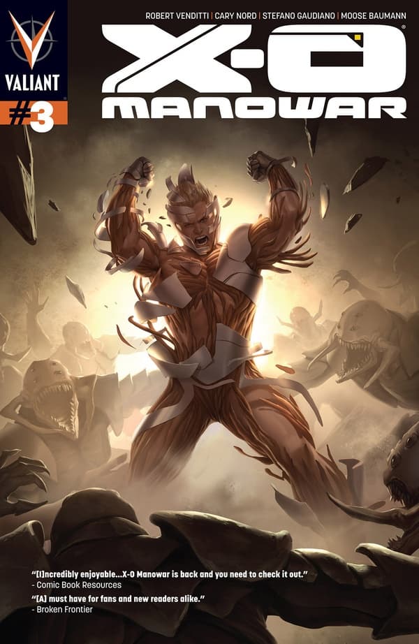 X-O Manowar #3 cover