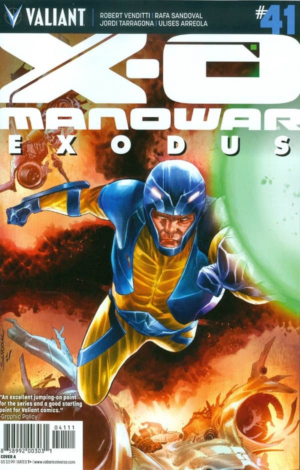 X-O Manowar #41 cover