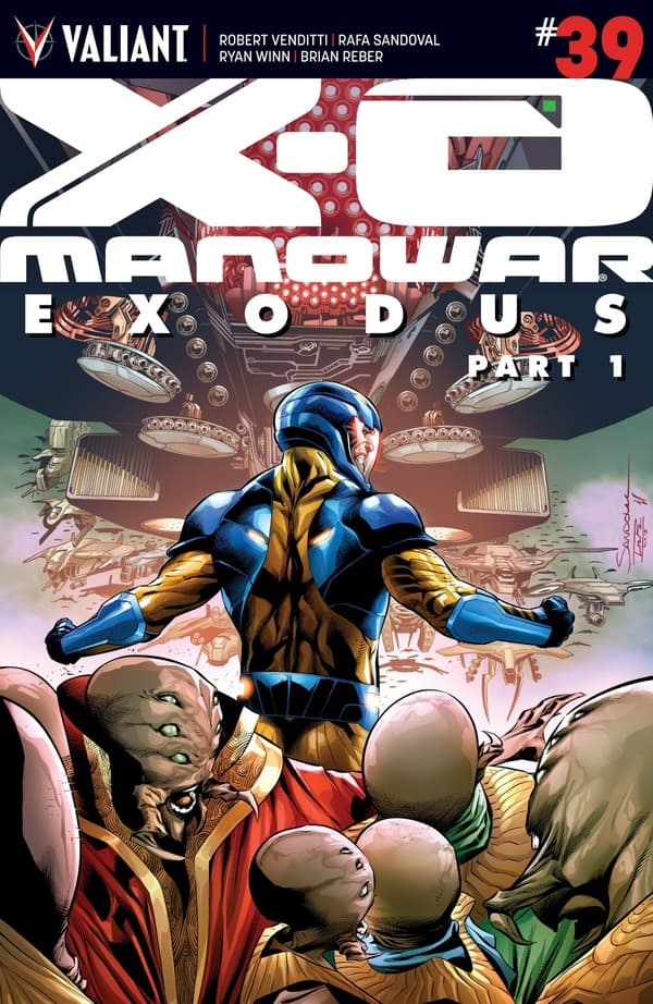 X-O Manowar #39 cover