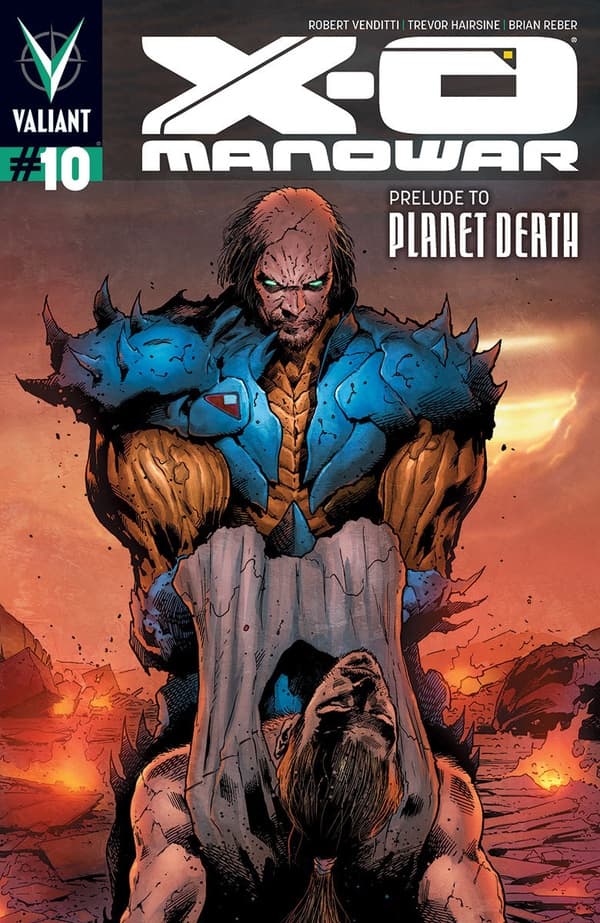 X-O Manowar #10 cover