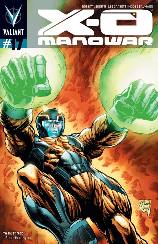 X-O Manowar #17 cover