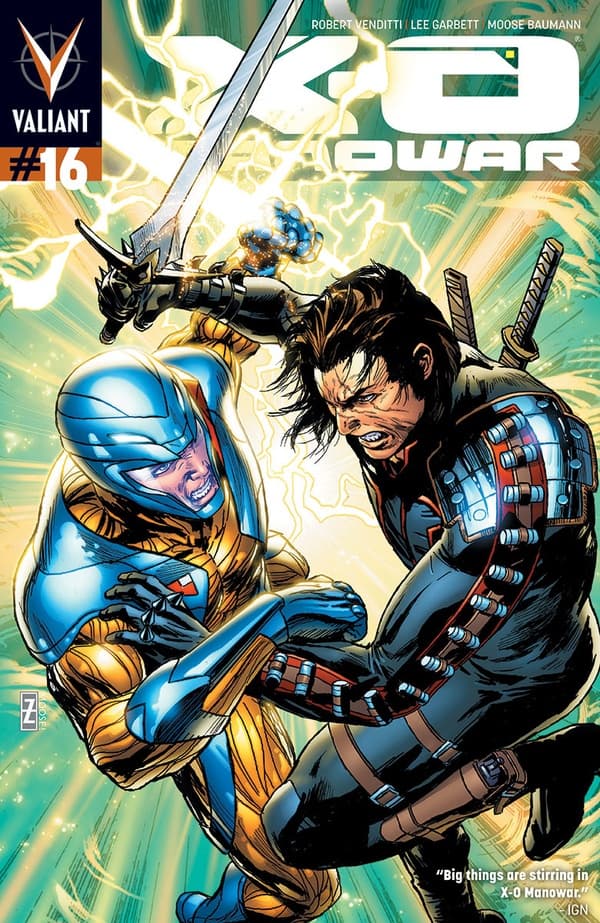 X-O Manowar #16 cover