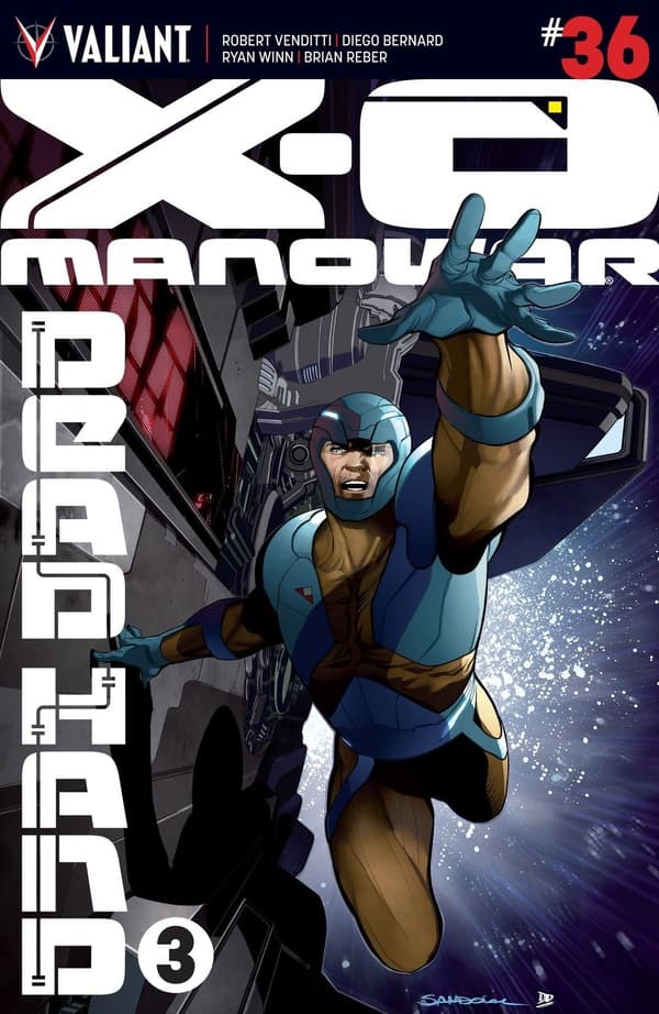 X-O Manowar #36 cover