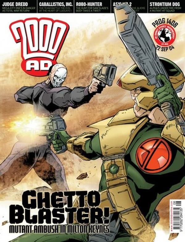 2000 AD #1408 cover