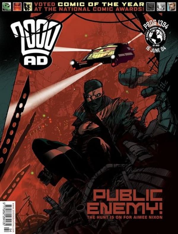 2000 AD #1394 cover