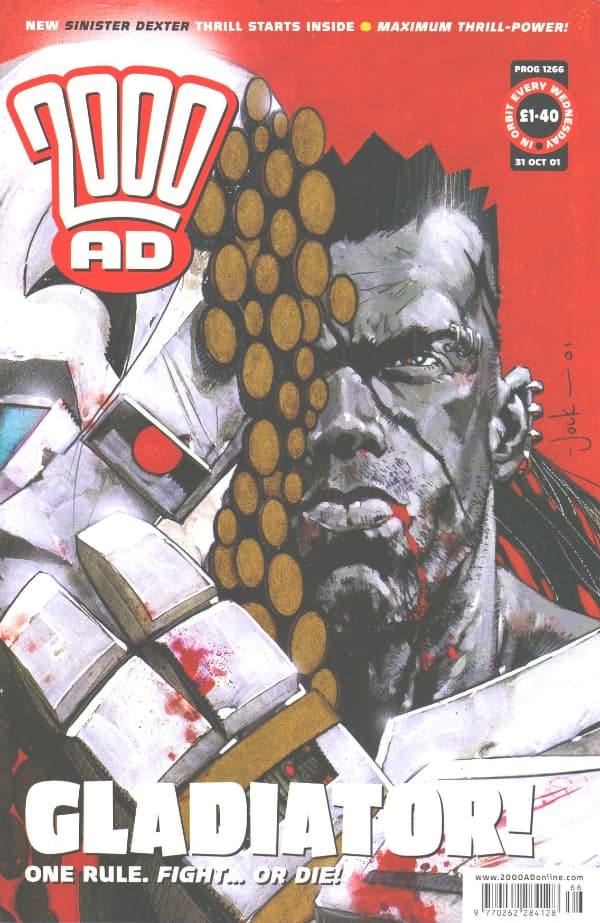 2000 AD #1266 cover