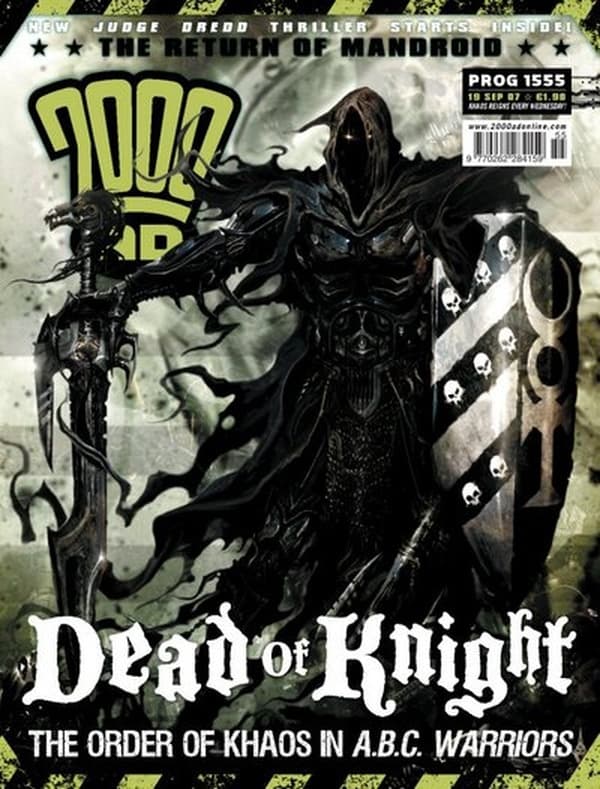 2000 AD #1555 cover