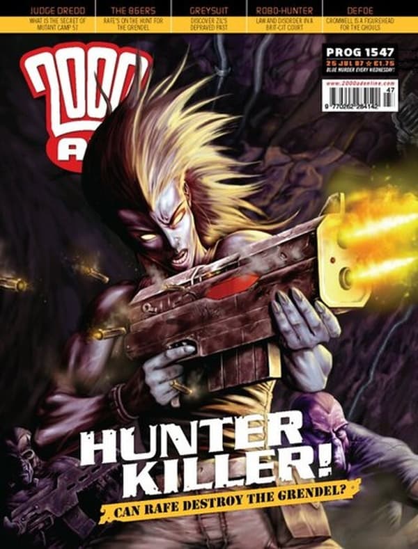 2000 AD #1547 cover
