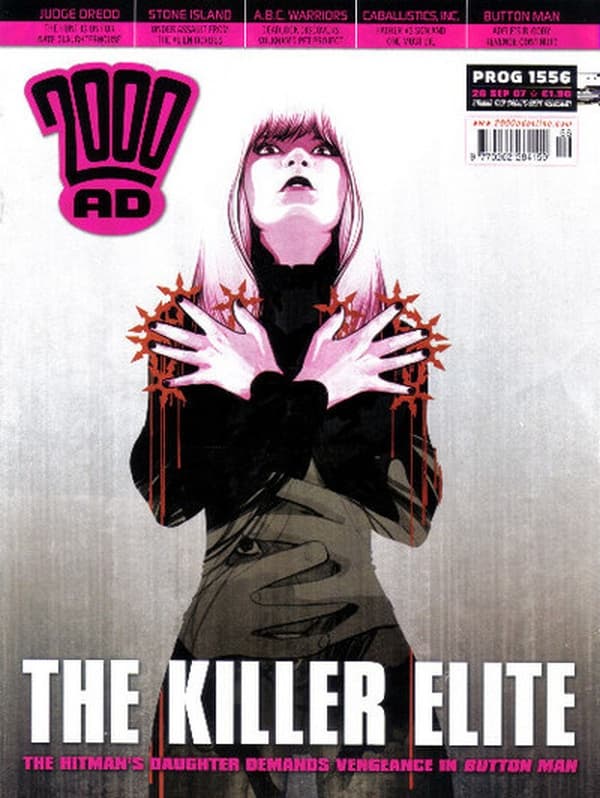 2000 AD #1556 cover
