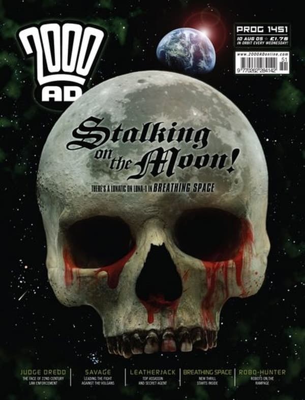 2000 AD #1451 cover