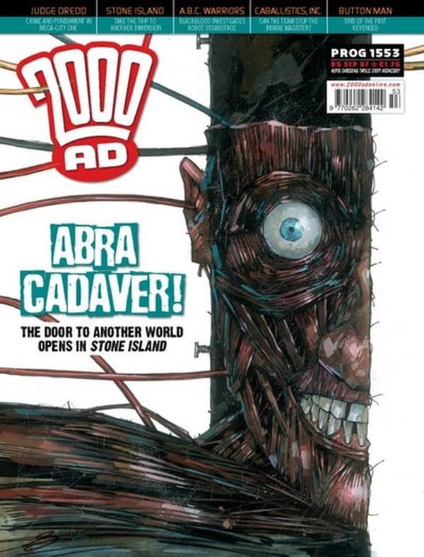 2000 AD #1553 cover