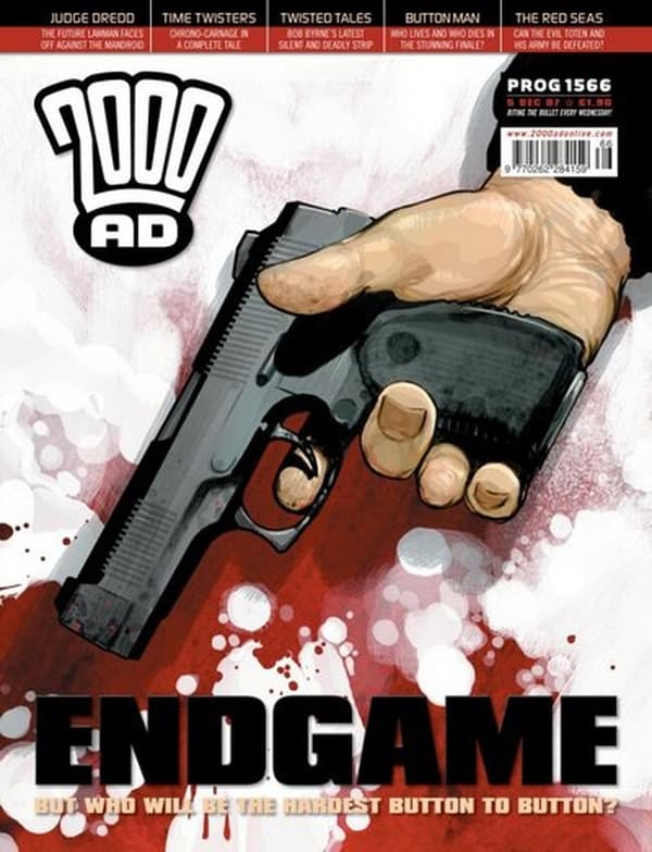 2000 AD #1566 cover