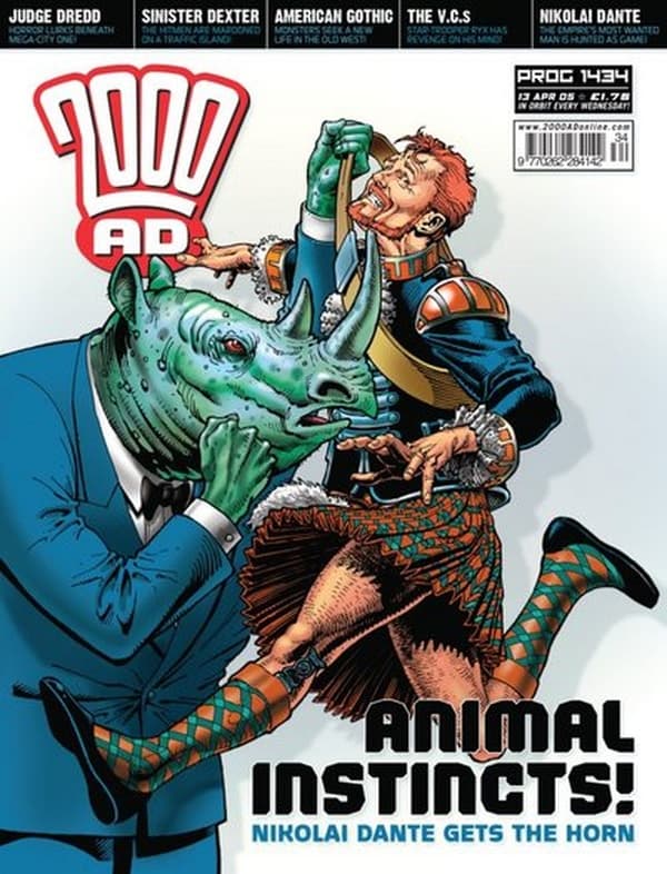 2000 AD #1434 cover