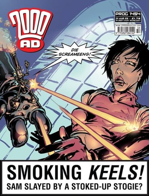 2000 AD #1454 cover